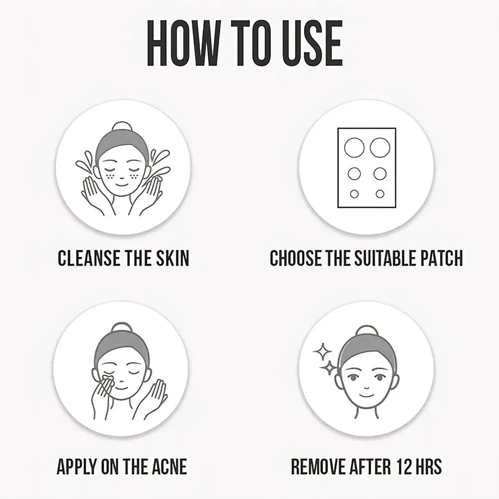 Étoile Colorée Bouton Patch Acné Coloré Invisible Acné Élimination Soins de la Peau Autocollants Correcteur Visage Spot Beauté Outils de Maquillage