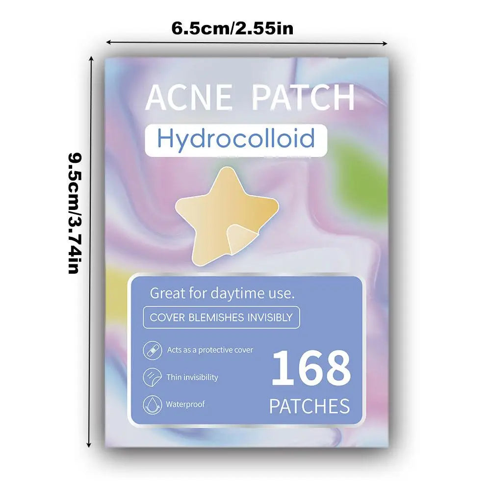 Étoile Colorée Bouton Patch Acné Coloré Invisible Acné Élimination Soins de la Peau Autocollants Correcteur Visage Spot Beauté Outils de Maquillage