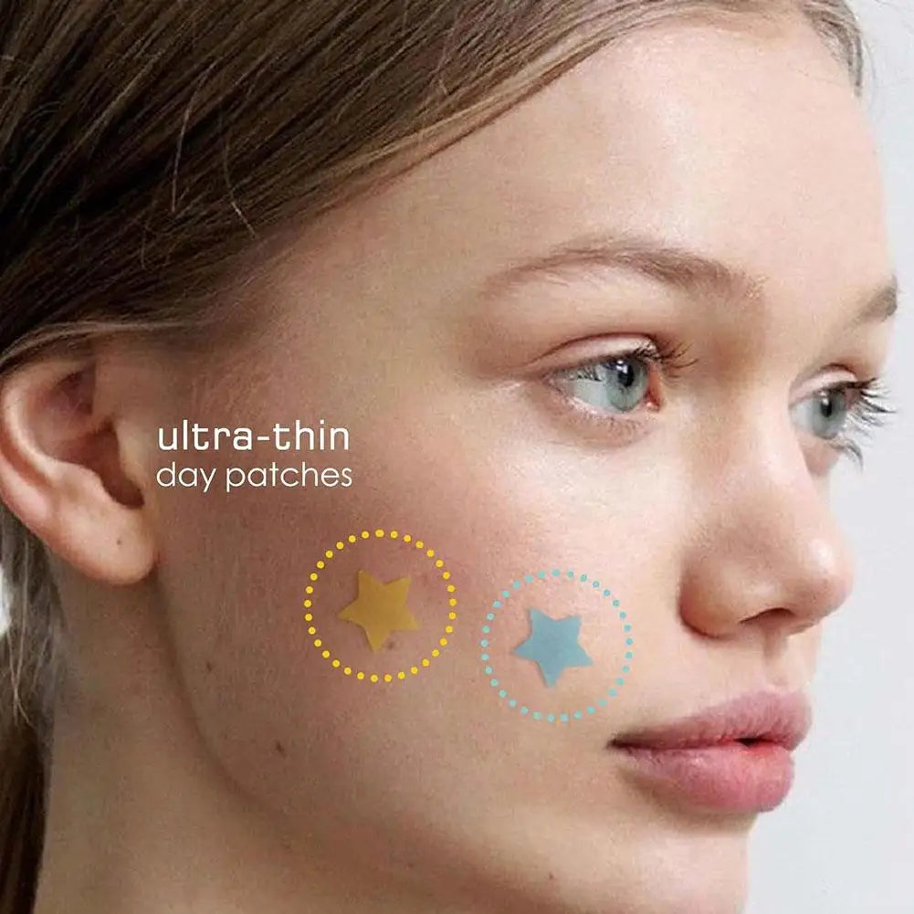 Étoile Colorée Bouton Patch Acné Coloré Invisible Acné Élimination Soins de la Peau Autocollants Correcteur Visage Spot Beauté Outils de Maquillage