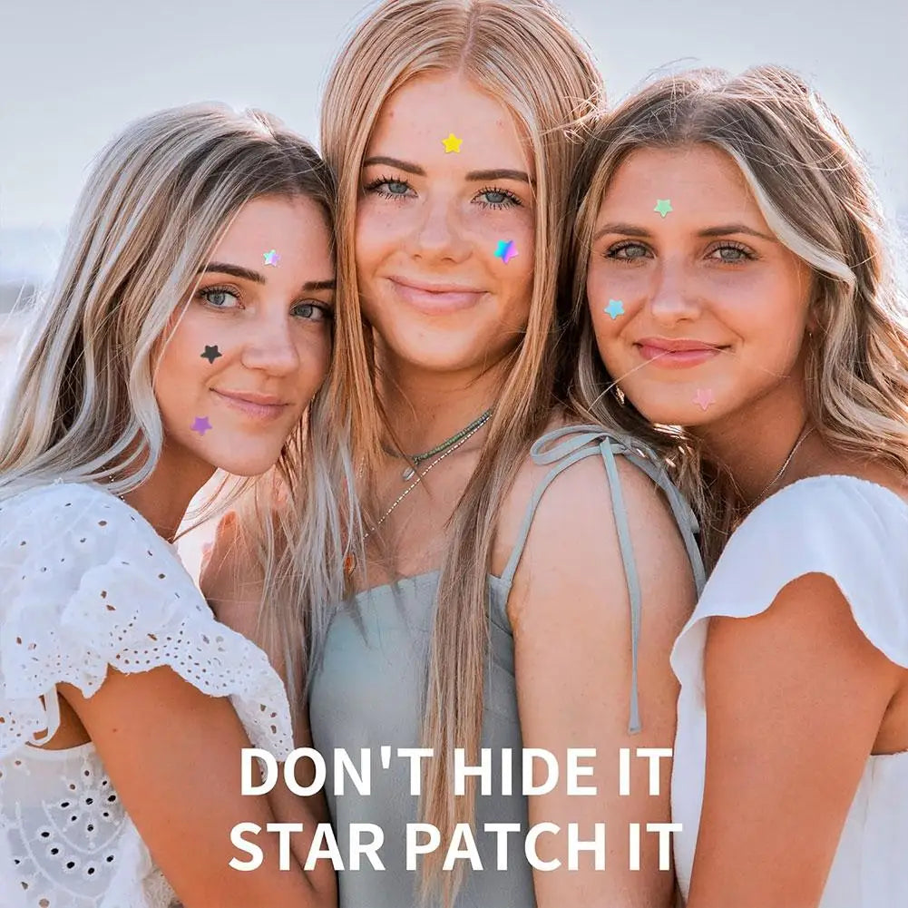 Étoile Colorée Bouton Patch Acné Coloré Invisible Acné Élimination Soins de la Peau Autocollants Correcteur Visage Spot Beauté Outils de Maquillage